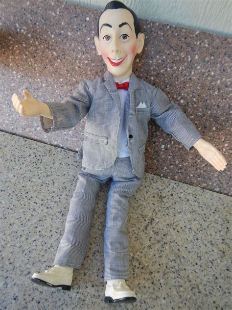 original pee wee herman doll worth|Pee-wee Herman playhouse toy.